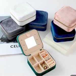 Small jewelry box, with mirror included.